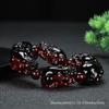 3D Red Amber Pixiu Bracelet for Wealth & Fortune, Unisex