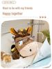 Creative Bee Little Donkey to Flying Pony Plush Toy: Desk Companion & Birthday Gift for Kids