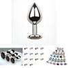High-quality Adult Metal Anal Plug For Men And Women Sensual Play