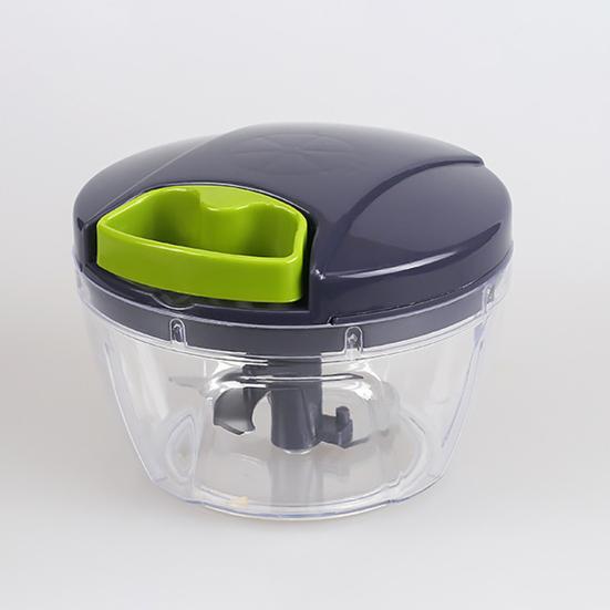 Garlic Peeler Manual Food Chopper with Sharp 420 Stainless Steel Blades Onions Vegetables Fruits Nuts Herbs Garlic Masher