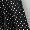 Kaslead New Women Clothes Western Style Fashion Polka Dot Neck Collar Short Dress 4661231