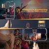 Zeadio Universal Smartphone Vlogging Kit (with RGB Light & Microphone) - iPhone/Android Compatible Smartphone Stabilizer Cage for Content Creators