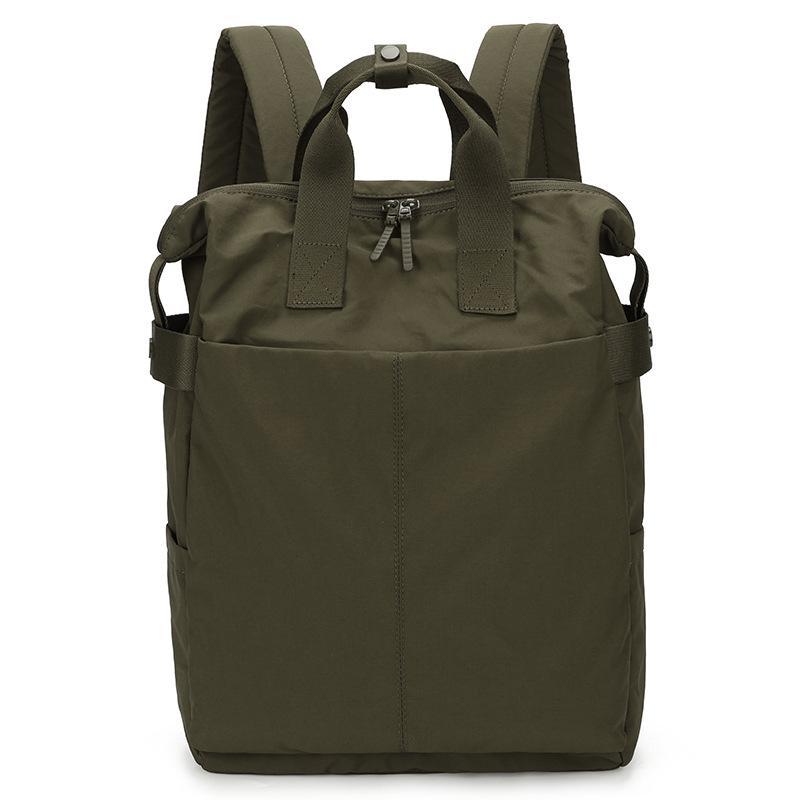 Schoolbag Travel Backpack College Student Backpack Male Large Capacity Junior High School Student Simple Casual School Bag
