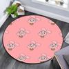 Anais Watterson pattern round rug,Carpet Rug for Living Room Bedroom Playroom ,Non-slip Floor Mat,Holiday Gifts and Birthday Gifts.