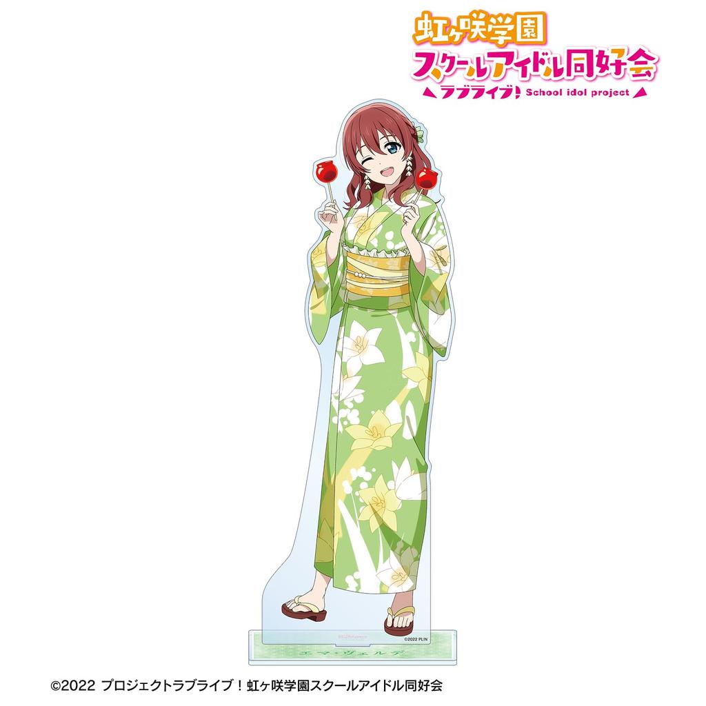 Love Nijigasaki High School Idol Club Original Illustration Emma Verde Festival Extra Large Acrylic Stand Live! Ver.