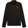 Velocity Cloudspun Half Zip Sweatshirt Quarter Zip Black