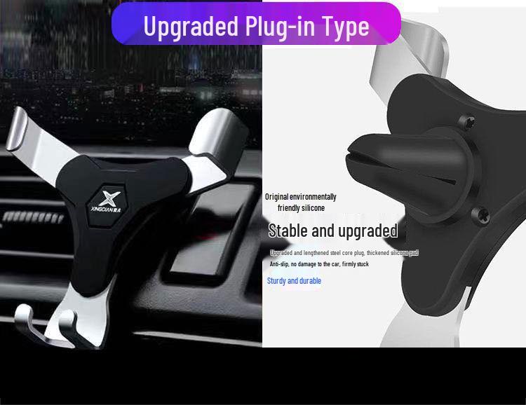 Universal Gravity Sensing Air Vent Phone Holder for Cars