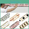 Tile Selfadhesive Removable Floor Border Stickers Peel Stick Living Room Waterproof Wall Decor Line Stickers Kitchen Bathroom