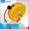 Compact Retractable PU Air Hose Reel with Automatic Winder and Guide