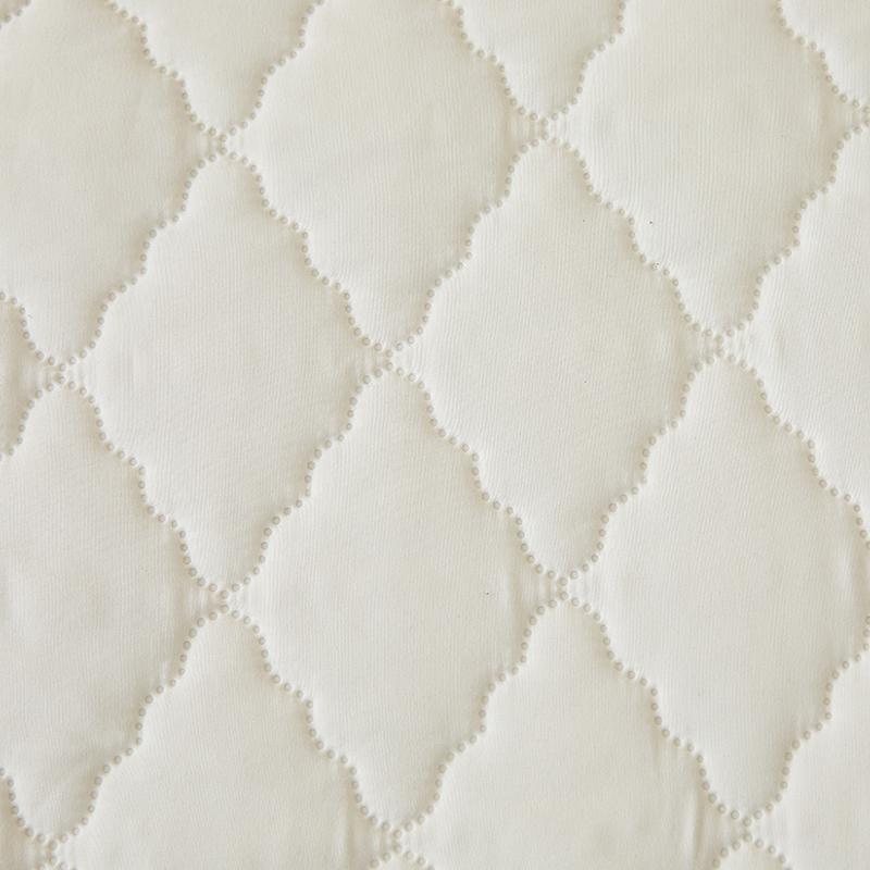 2Pcs Waterproof Quilted Pillowcase Solid Color Pillow Cover Case 48x74cm Pillowsham (No Inner Core)