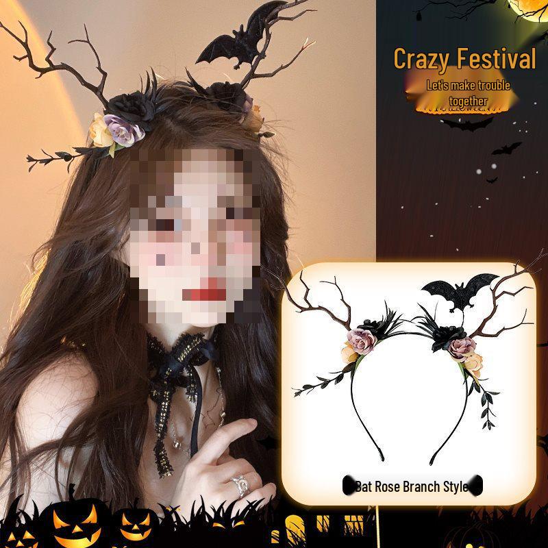 2025 Women’s Halloween Black Spider Hair Accessories: Creative and Fun Headband Clip
