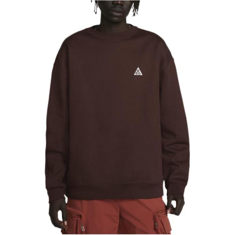 New Nike ACG THERMA FIT SS23 Sweatshirt Unisex Earth Tone DX9612-227