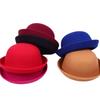 Meier Autumn and winter Korean version trend imitation wool styling small round hat, British retro top hat, round hat for men and women
