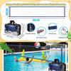 Rede de Voleibol para Piscina 15 X 3FT Nylon Rede de Voleibol Portátil Acessórios de Reposição Suprimentos Profissionais para Piscina