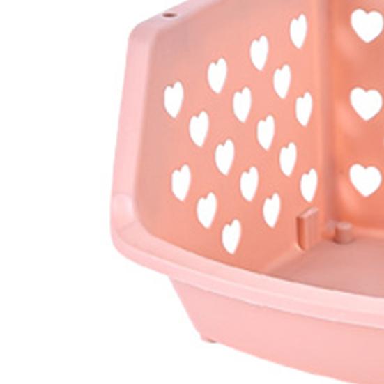 Storage Basket Multifunctional High Capacity Stackable Hollow-out Fruit Vegetable Organizer for Kitchen
