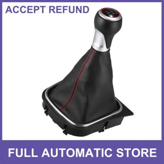 Gear Shift Stick Knob Handle Shifter Gaiter Boot Cover Single for VW Golf