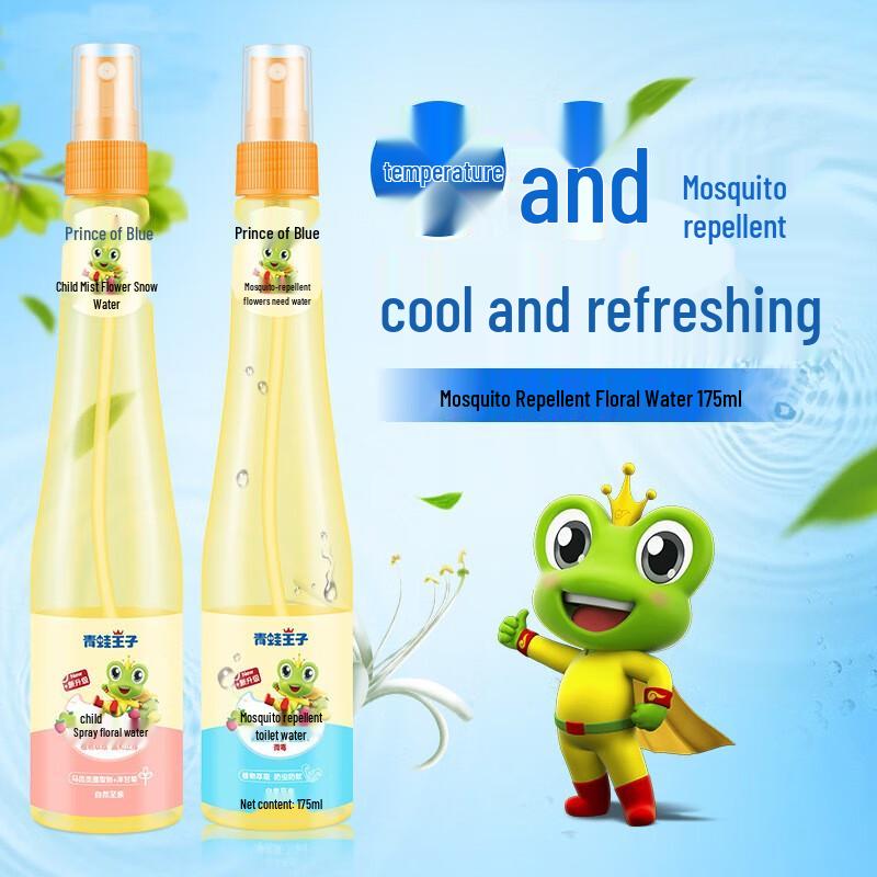 Спрей от комаров для детей Frog Prince Kids Floral 175 мл x 3