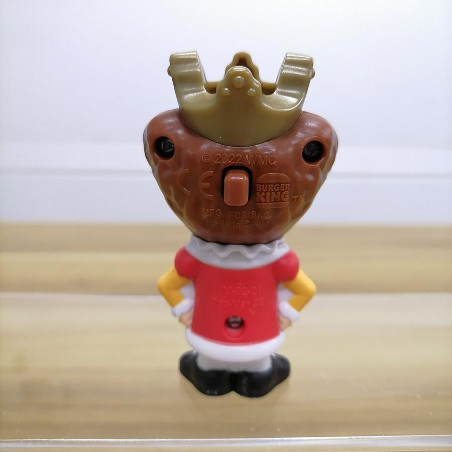 Original Burger King Jungen Mädchen Geschenke Kleine Figur Mund Augen Bewegliches Modell Spielzeug Kinder Spielhaus Puppen