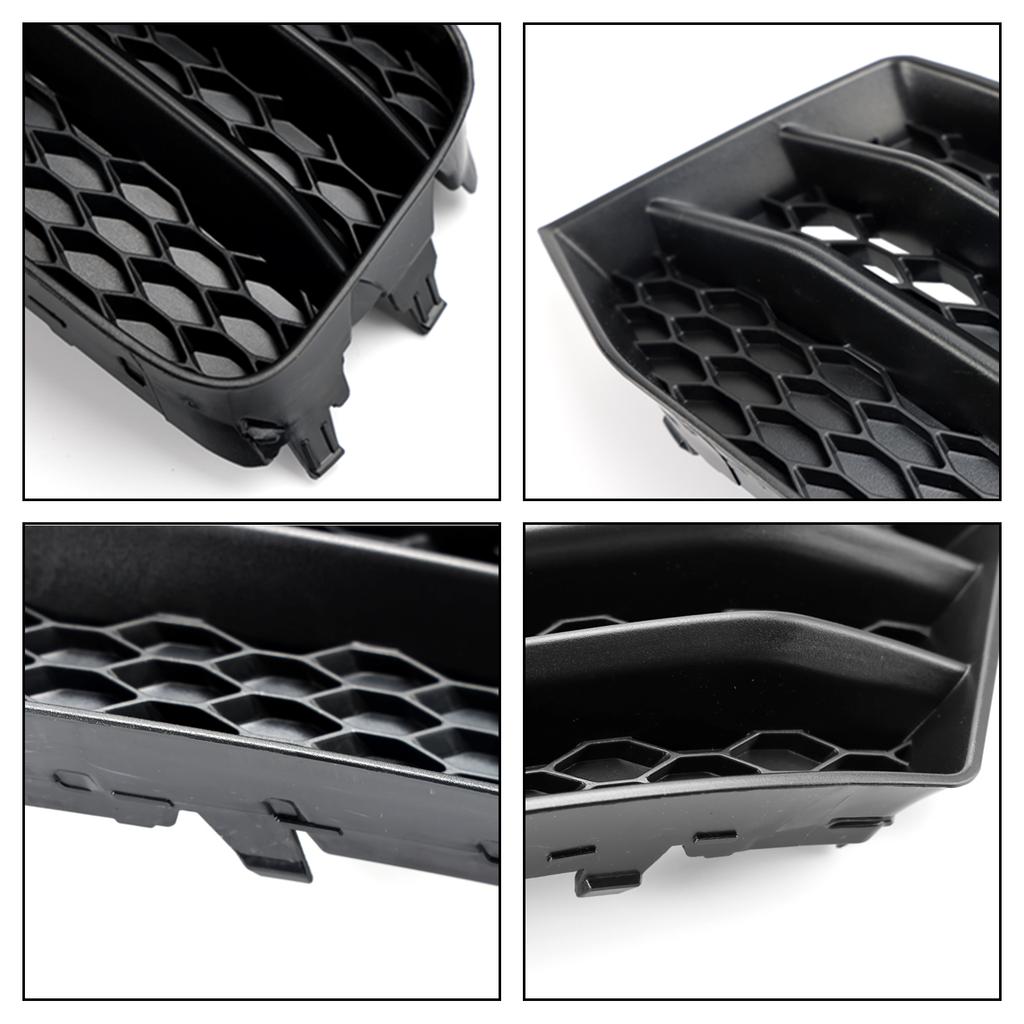 2PCS Front Bumper Fog Light Cover Grill Grille 8XA807681B 8XA807682B Fit A1 8X 2015-2018