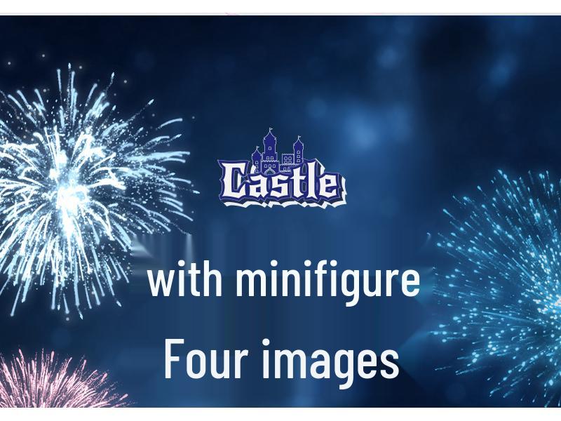 Handmade Lego-Compatible Magic Castle Building Set - Girls' Birthday Gift