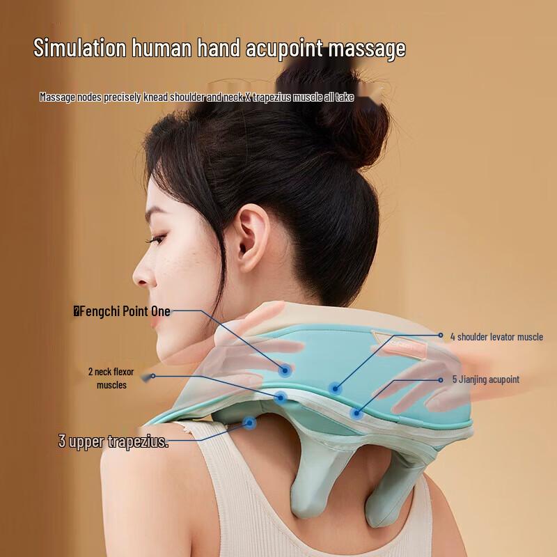Jiancheng Wireless Multi-functional Neck and Shoulder Massager