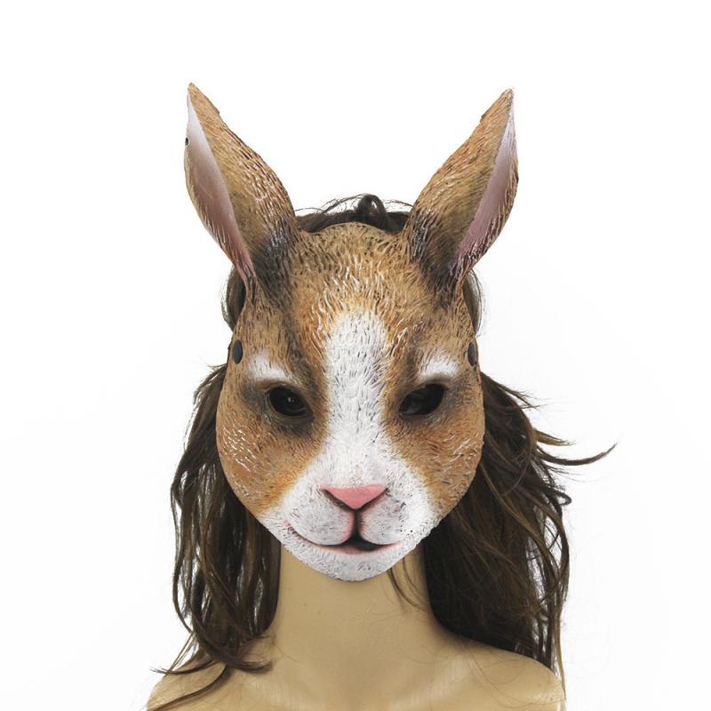 Cosplay Props Eye-catching Pu Foam Party Mask Need Highly Rated Masquerade Costume Accessories Bunny Mask Comfortable To Wear