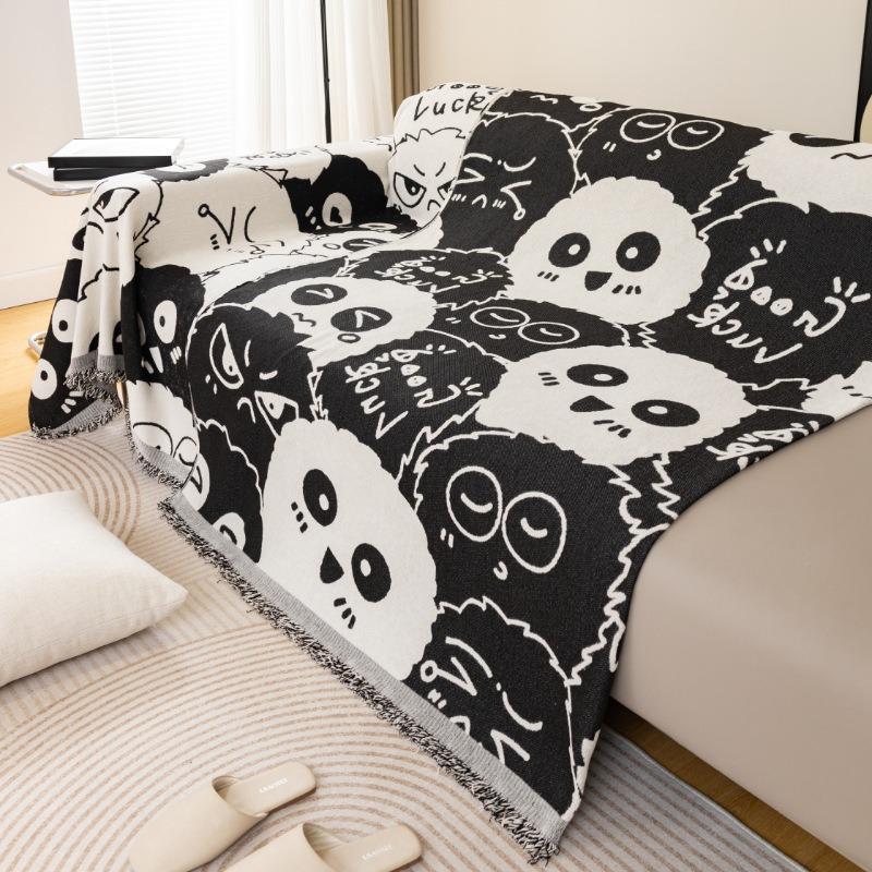 Light luxury modern simple chenille sofa all-inclusive cover towel universal in all seasons thickened dust-proof sofa cloth sofa towel