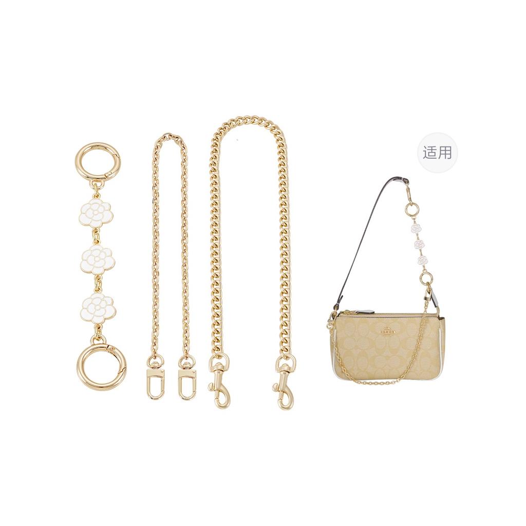 Lan Bao Fan Alloy Metal Bag Strap Women's Gold tone DW-ZGA202