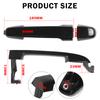 Zewnętrzna Klamka Drzwi Samochodu dla Hyundai I30 FD Kombi CW Hatchback AU Elantra US 2007 2008 2009 2010 2011 2012 Przód Tył Lewa Prawa