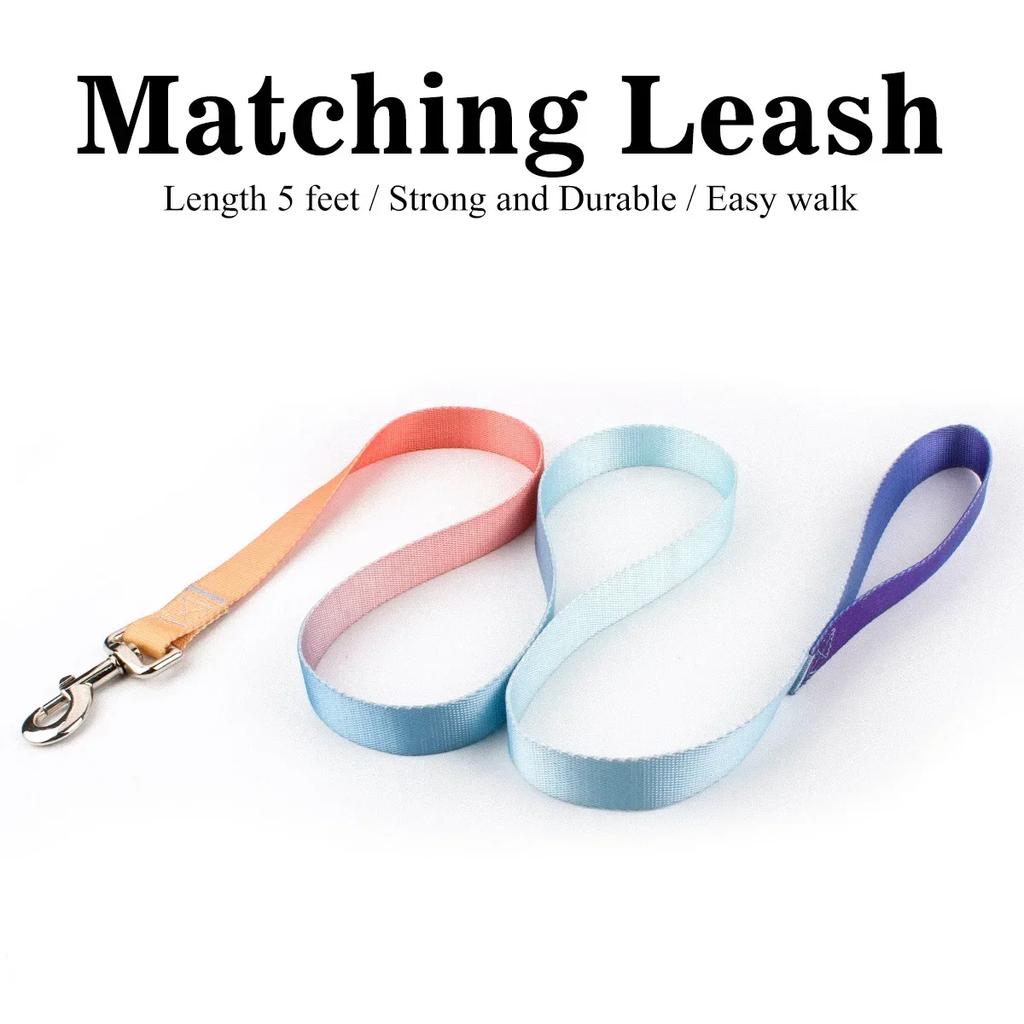Personalized Cat Collar Adjustable Leather Nylon Pet Cats Necklace Custom Puppy Kitten Name Collars Anti-lost Cat Accessories