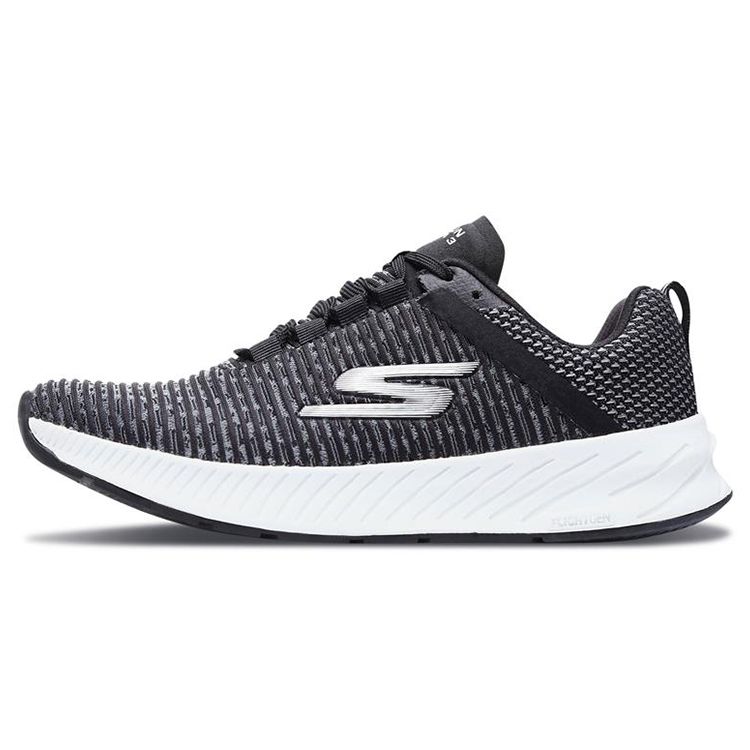 Skechers Go Run Удобные кроссовки для бега средней высоты Женские кроссовки Черный Белый 15206-BKW 35