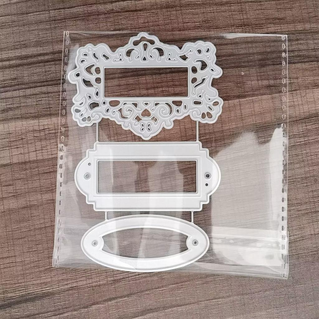 Záložky Scrapbooking Card DIY Dekorační raznice Ruční práce Kovový rám Vyřezávací raznice Razící šablony Šablona Forma