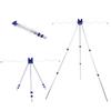 Aluminium Alloy Adjustable Telescopic Fishing Rod Stand Bracket Tripod Holder Support 5 Pole 1.2m