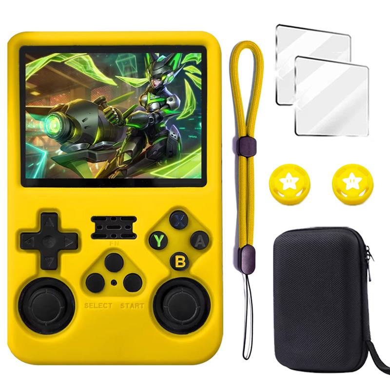 Protective case For R36S Silicone Case Soft 360° drop protection Case For R36s Handheld Game Console Accessories 5