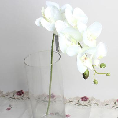 Künstlicher Schmetterlings-Orchideen-Seidenblumen-Haupthochzeitsdekor-Phalaenopsis-Blumenstrauß