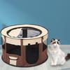 Foldable Pet Whelping Tent: Enclosed Cat Breeding & Dog Cage
