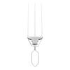 3-Prong BBQ Skewers Set Stainless Steel Grill Skewers with Push Slider Bar Dishwasher Safe Three-Prong Kabob Sticks for Meat Veggies Shrimp