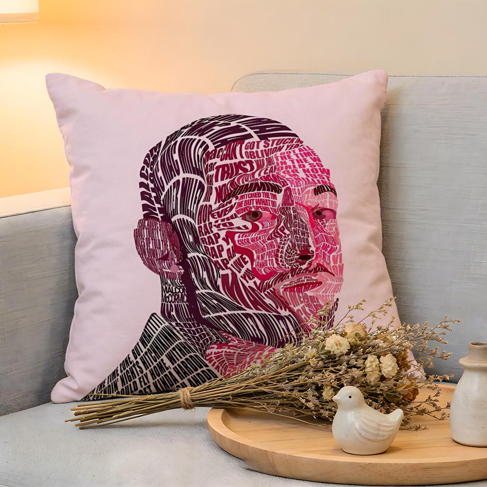 Cushion Cover Linen SkinFriendly Soft Decorative Case For Sofa Home Decor Singer Hot MMac Miller Pillow Cover