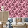 Pink Leather and Powder Pink Wallpaper for Living Room and Bedroom 50x1000