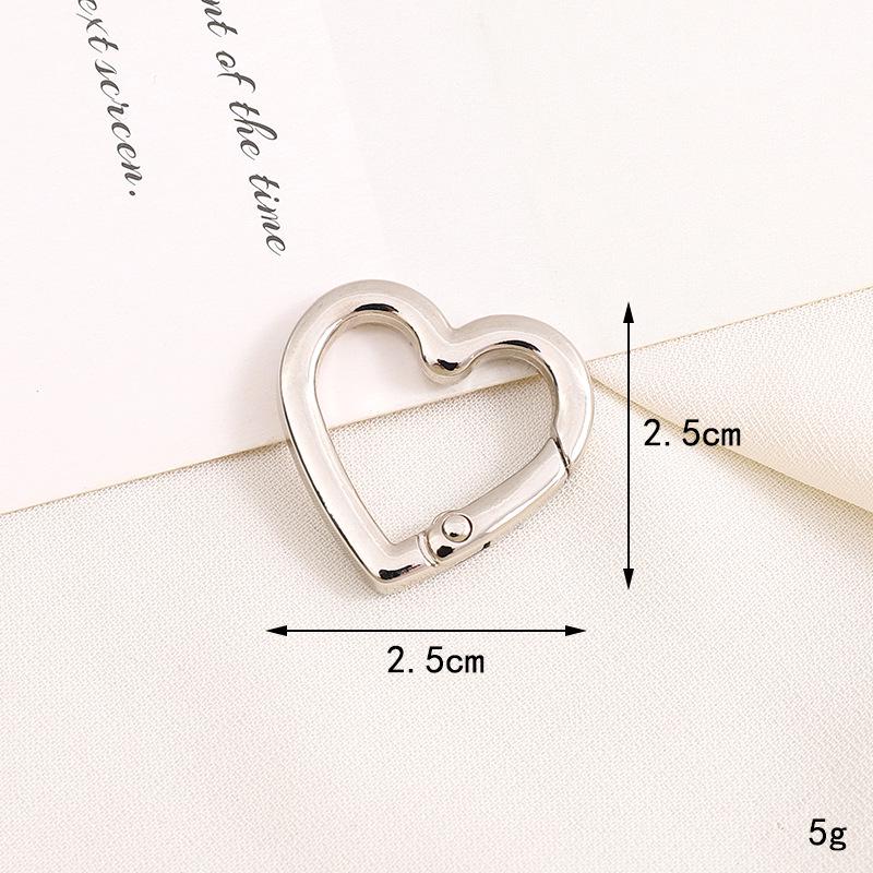 

Цинковый сплав пружинное кольцо карабин застежка брелок аксессуар для обуви Key Ring