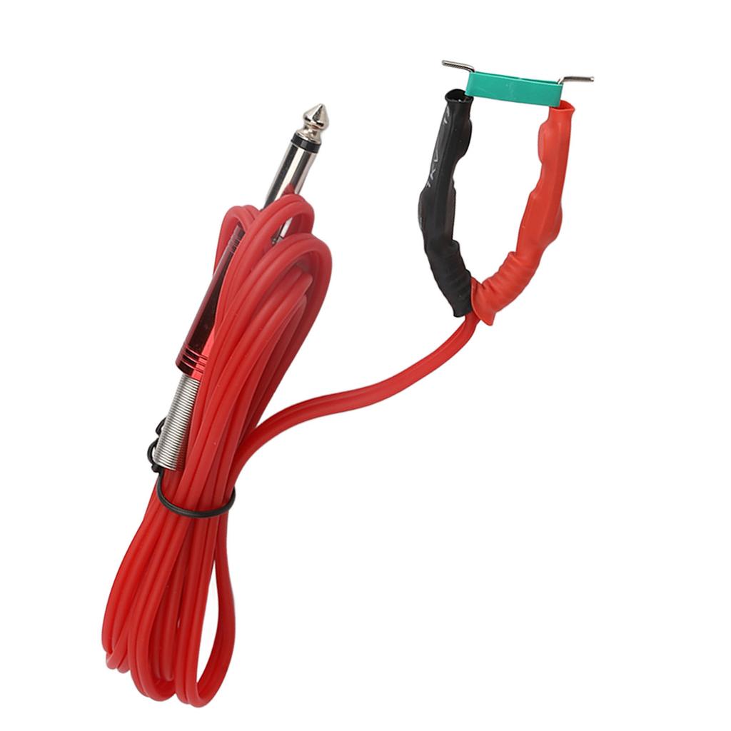 Tattoo Clip Cord High Resilience Bending Resistance Tattoo Machine Power Supply Line Hook Line Red