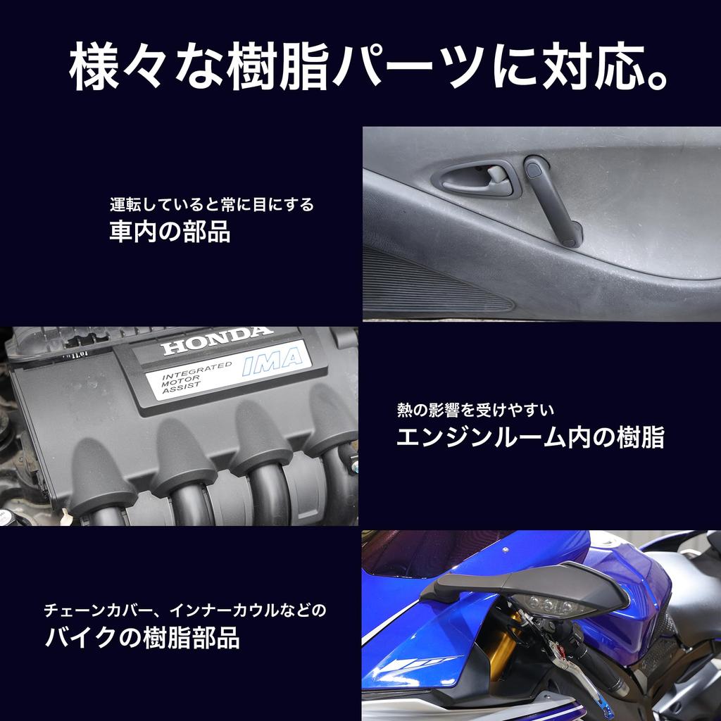 OHAJIKI Unpainted Resin , Black Resin Revitalizer, Glass , Resin Agent, 1.0 Fl