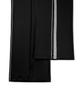 Michikoleondeonkosino Lace-Trimmed Jersey Pants Black