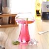 Creative Mushroom Cocktail Glass Cups Transparent drinks Beer Wine Glasses Coffee Cups Drinkware for Bar Parties Home Drinking