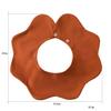 100% Cotton Baby Drool Bibs Soft Cloud 360° Wave Design Comfortable Drool Bandana for Infants Newborns