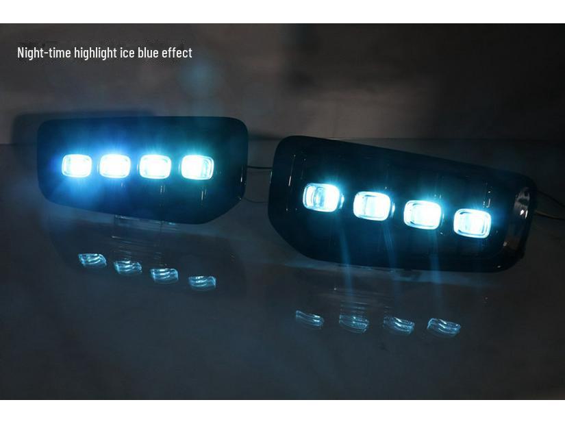 Haval Big Dog Tricolor Daytime Running LED & Fog Lamp Set for Haval Big Dog and Tank 300