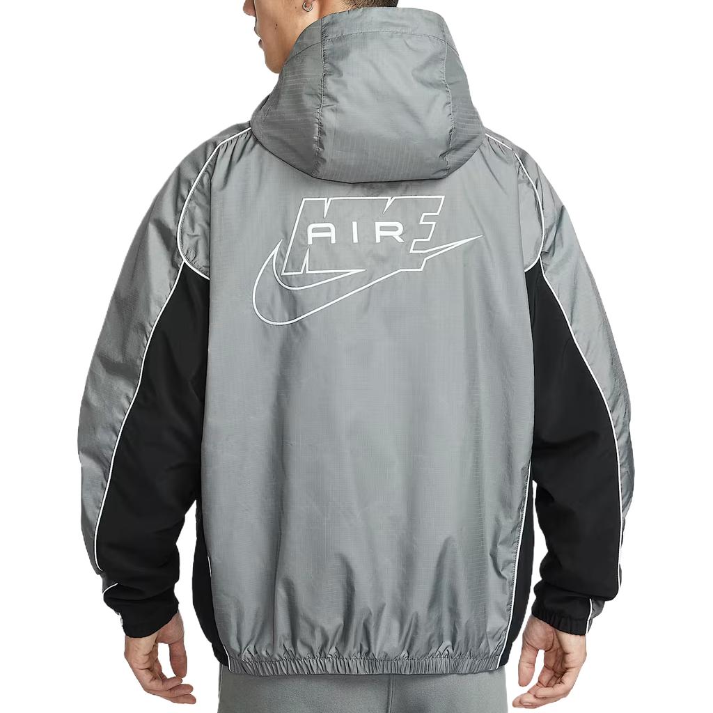Nike Air Hybrid Zipper Functional Style Spliced Layered Jacket Men jackets IO0559-084