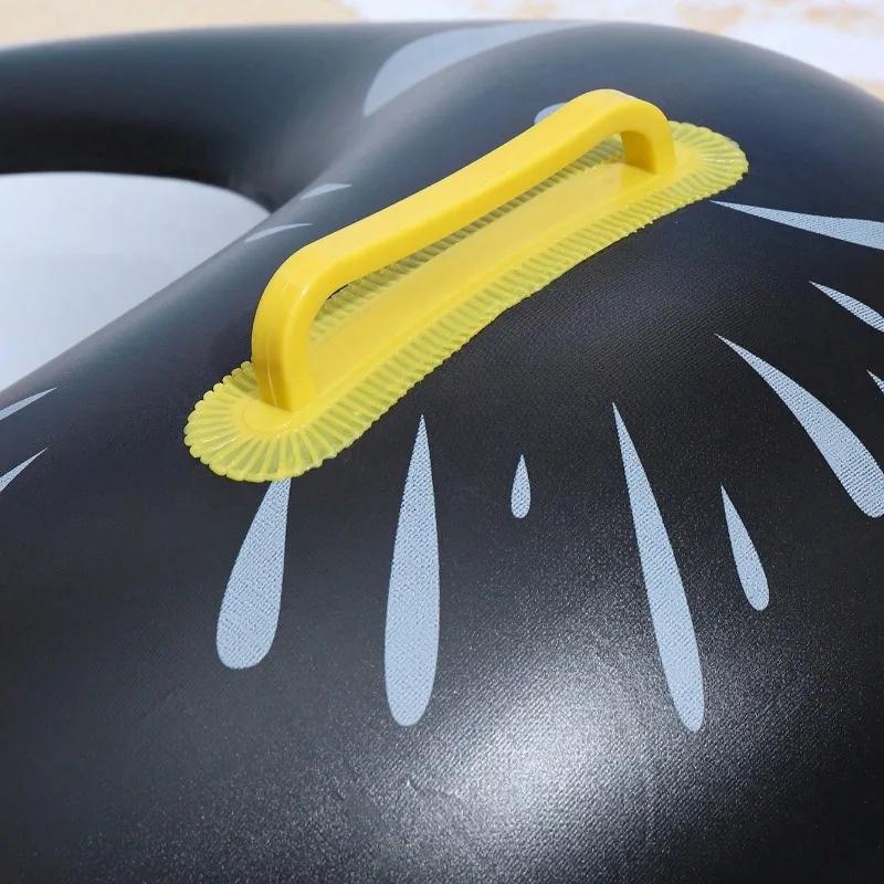 Shark Inflatable Pool Toys Cartoon Animals Shape Swimming Floating Seat Baby Toddler PVC Inflatable Swim Ring Outdoor Water Toys