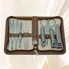 Portable 10-Piece Manicure & Pedicure Nail Clipper Set - Ideal for Home Use, Beauty Care & Gifts