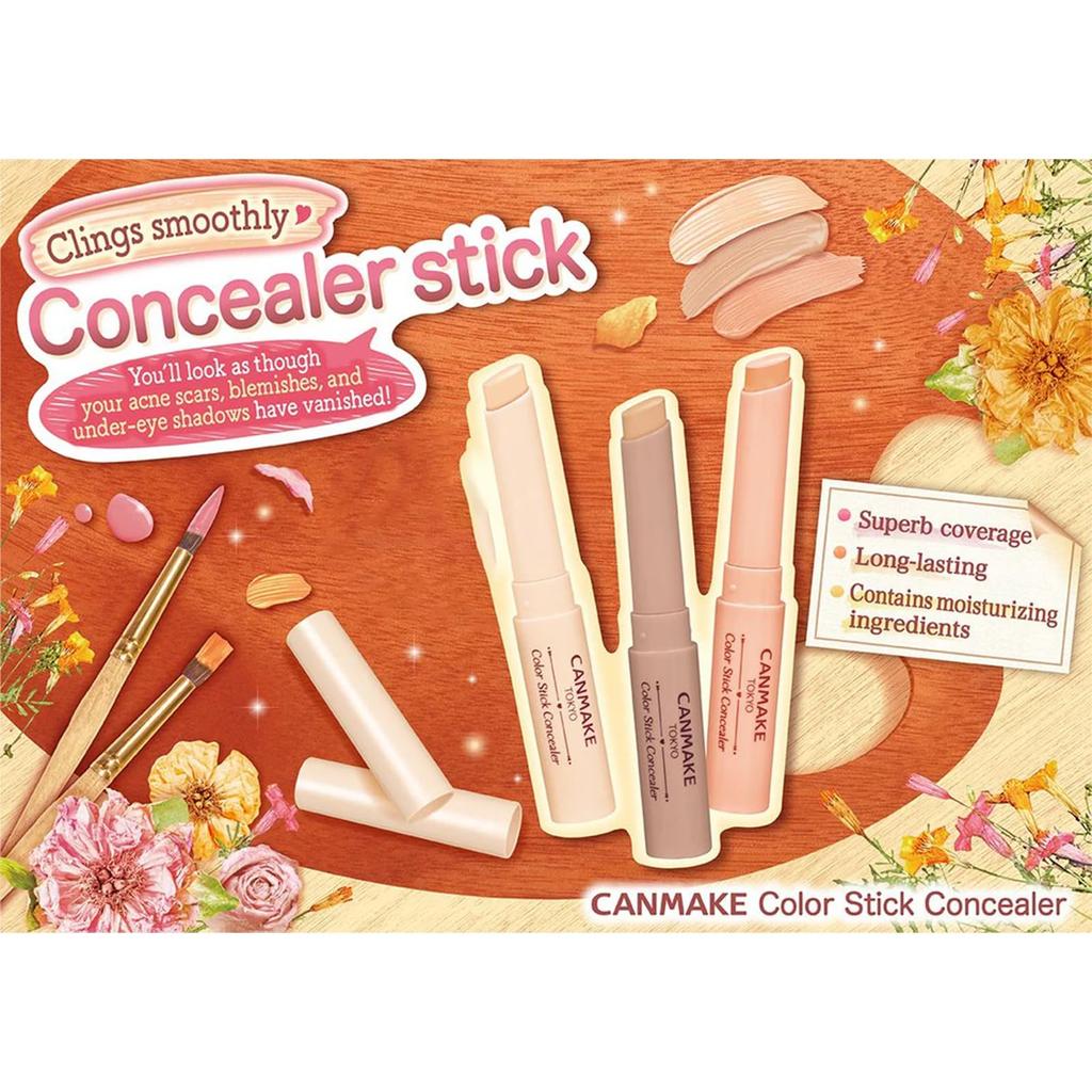 Canmake Color Stick Concealer 03 Apricot 1.9g (x 1)